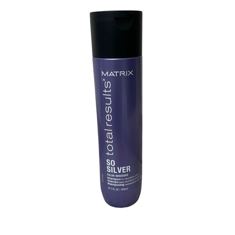Matrix Total Results Color Obsessed So Silver Shampoo 10.1oz 300ml‎ Purple